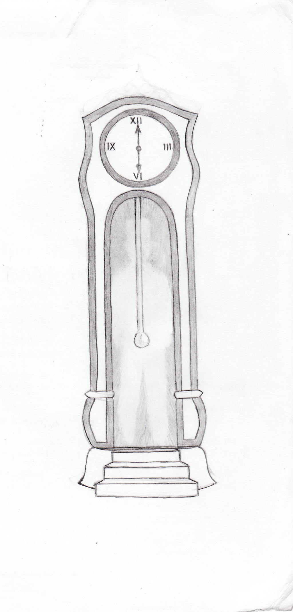 Grandfather Clock by firefractal on DeviantArt