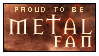 Metal fan stamp by deviantStamps