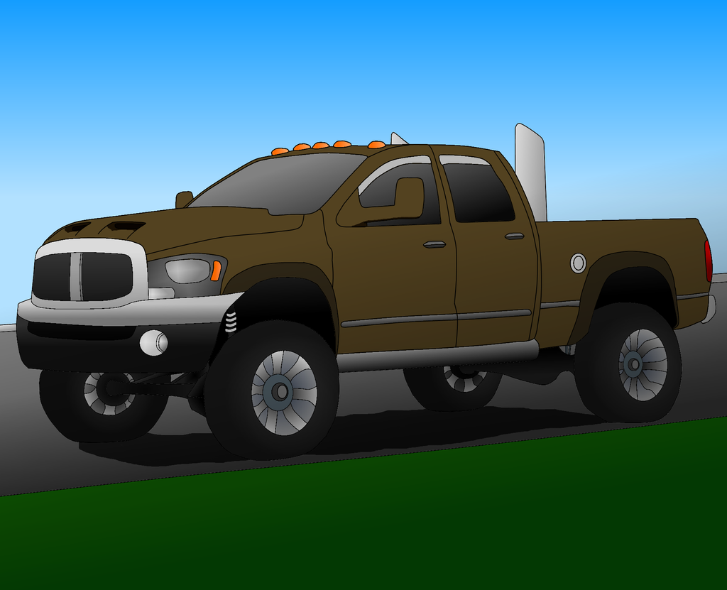 Dodge Ram Lifted 2500 Heavy Duty FINAL by AmericanWolf016