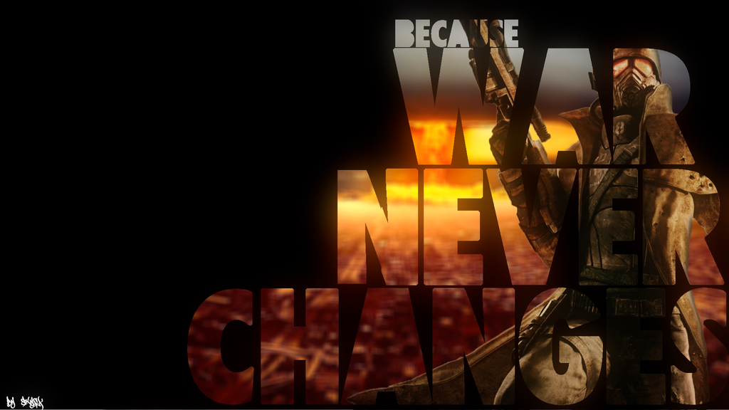 Fallout NCR Ranger - Because War Never Changes WP by 