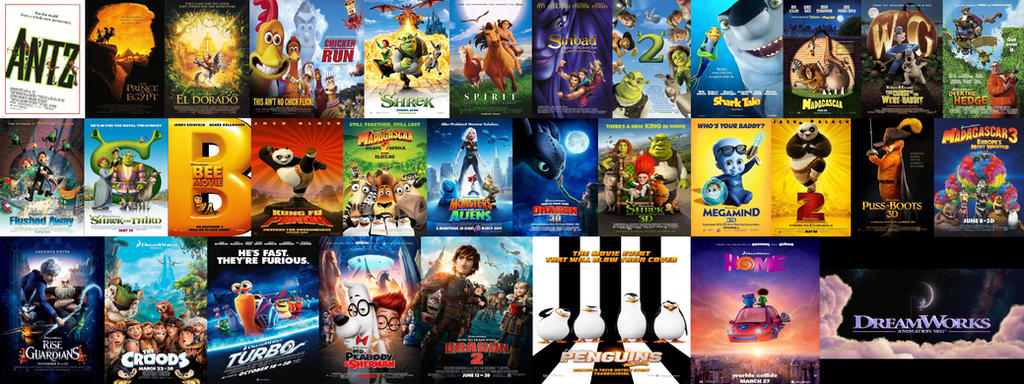 Thirty-One DreamWorks Animation Movies by ESPIOARTWORK-102 ...
