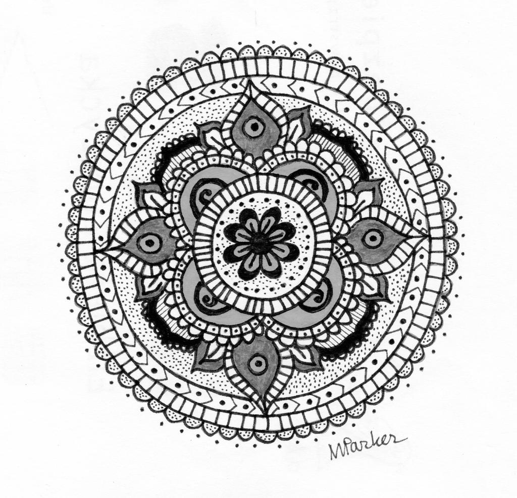 Freehand Mandala by PencilsAndInk on DeviantArt