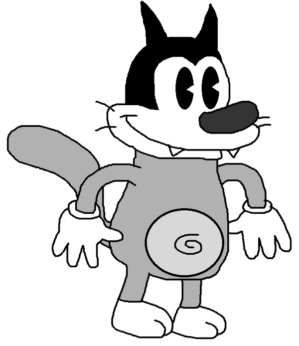 Oggy in 1930s cartoon style by MarcosPower1996 on DeviantArt