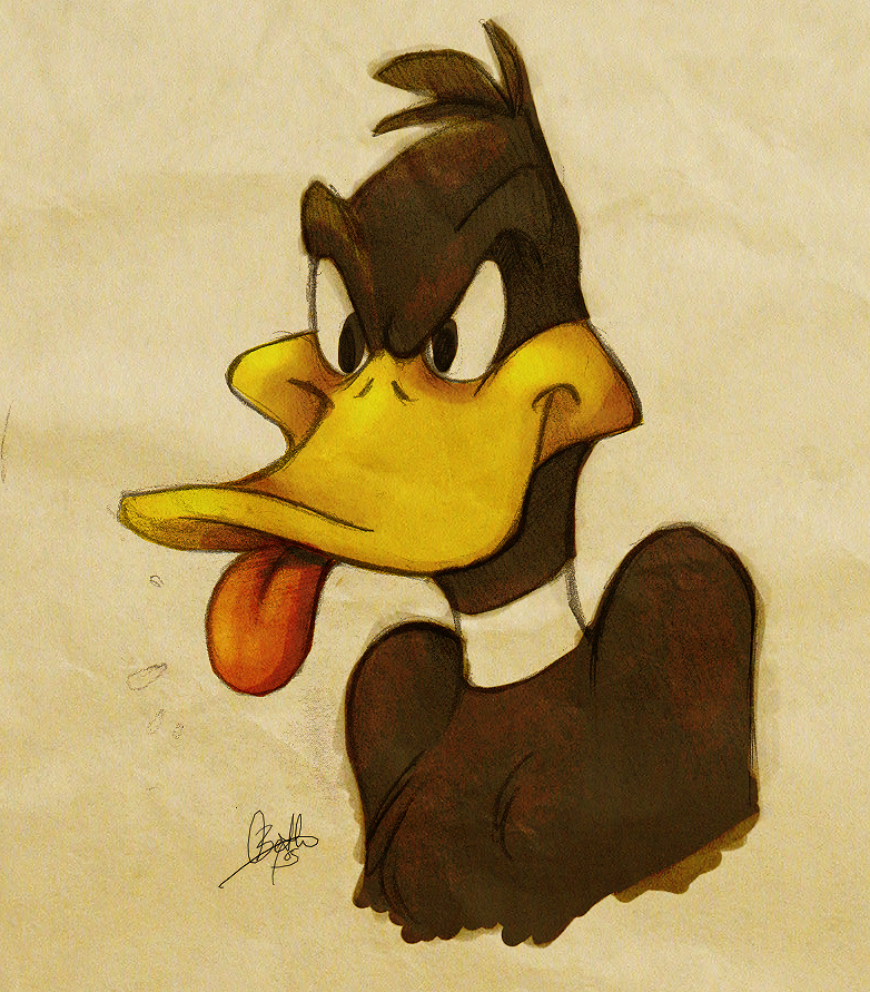 Daffy Duck by rollingrabbit on DeviantArt