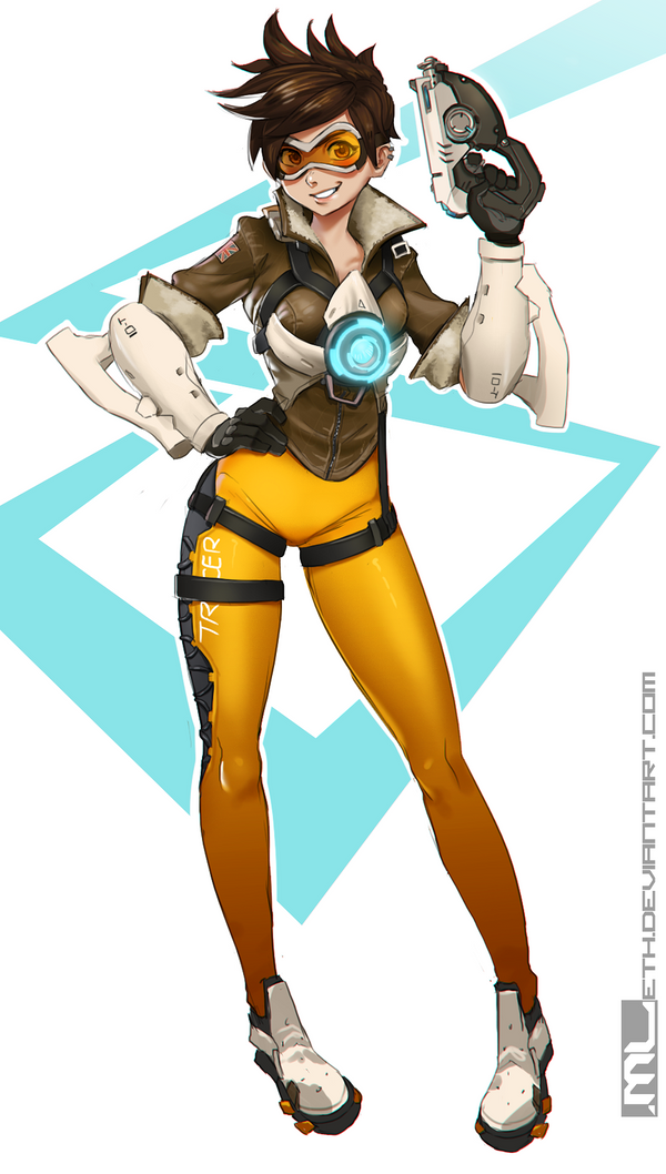 Overwatch Tracer By Mleth On Deviantart