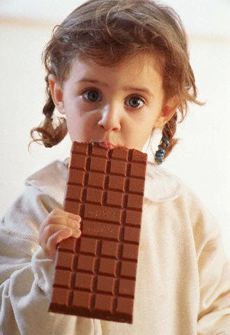 Эта шоколадка - большая красотка