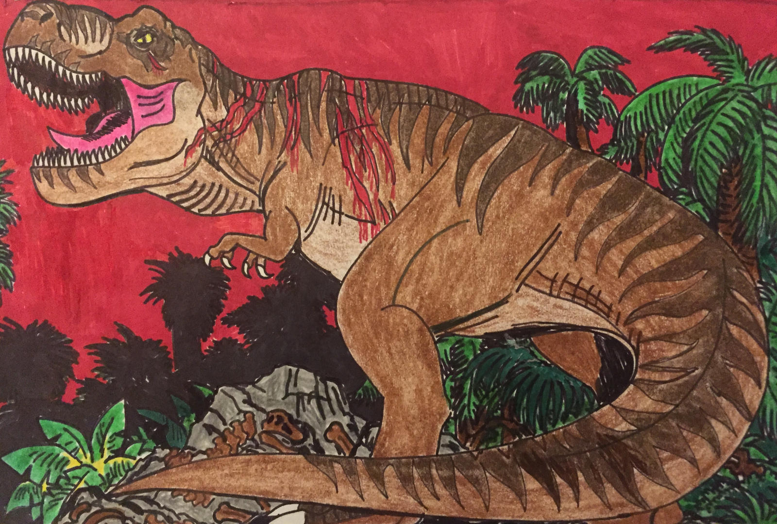 Jurassic Park- Rexy/Roberta the Tyrannosaurus Rex by AnimatedAtheist009 ...