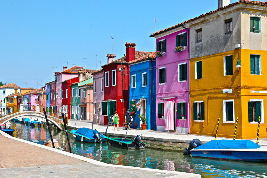 Burano, Venice's colorful escape by RakelClark on DeviantArt