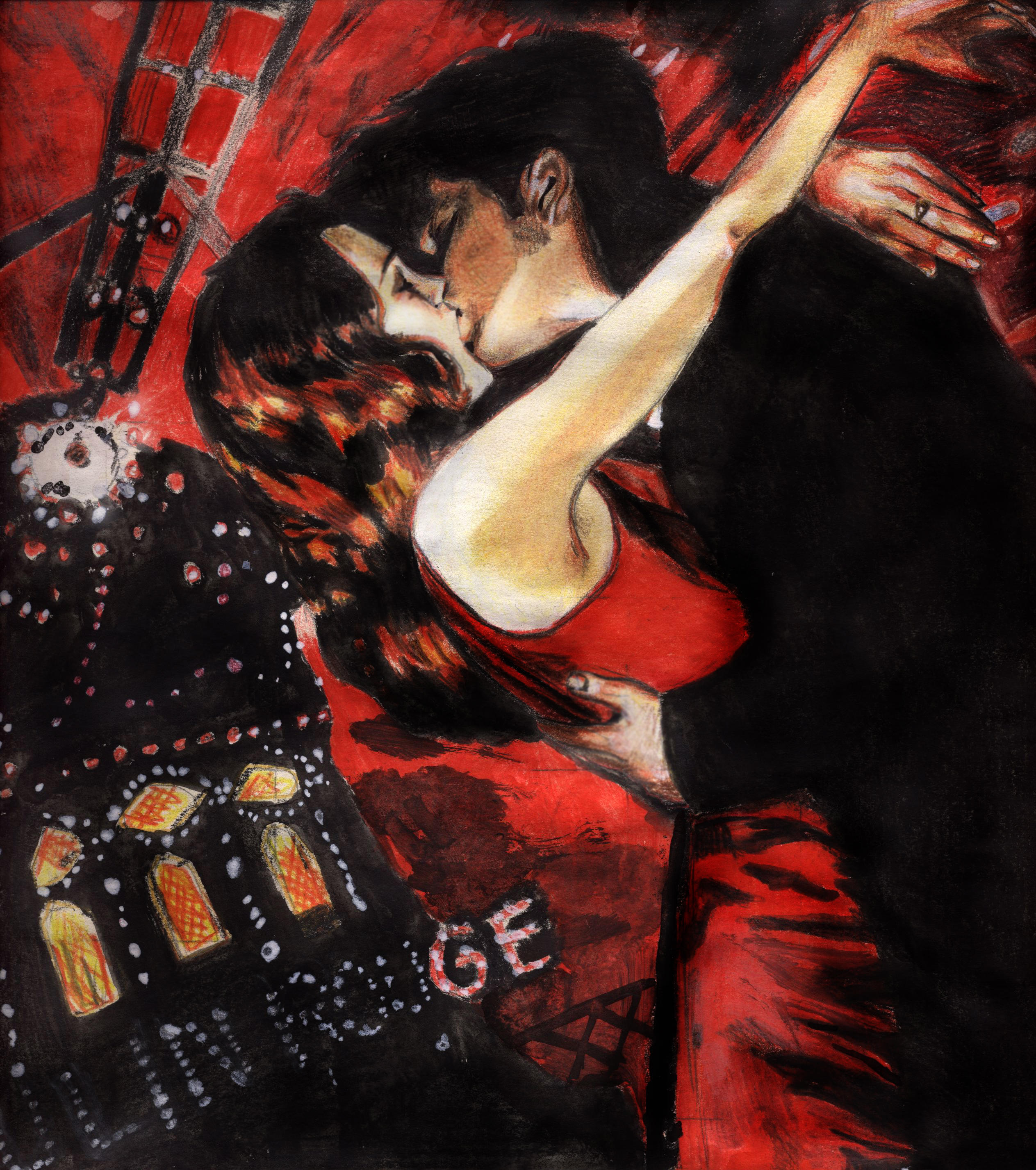 Moulin Rouge Poster by Lucinda84
