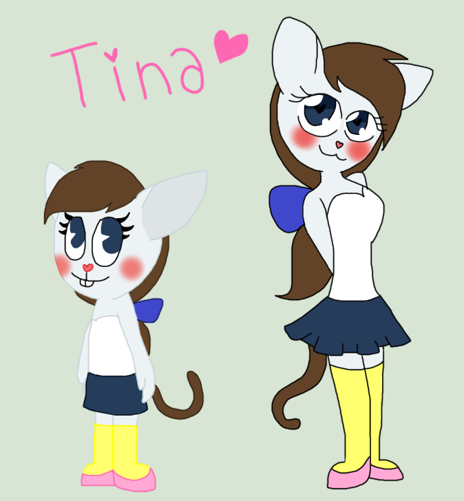 Tina The Cat - Sexy HTF style by SugarPinkWolf on DeviantArt
