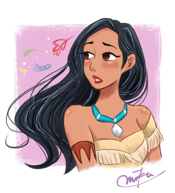 Pocahontas by poipoi39 on DeviantArt