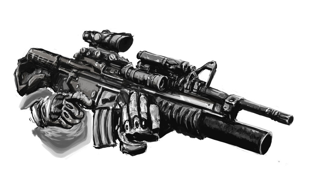 gun sketch by asilverberg on DeviantArt