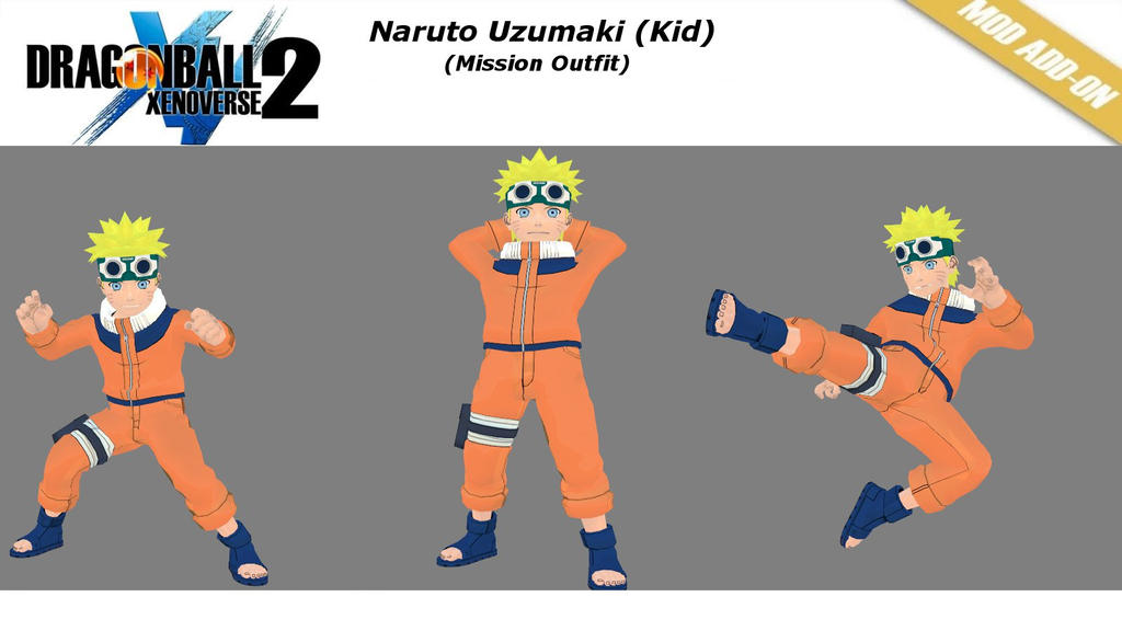 XV2 Naruto Uzumaki (Kid) X2M by diegoforfun on DeviantArt