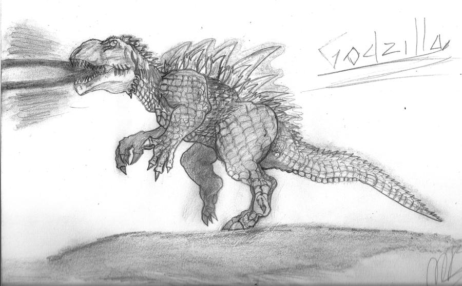 Godzilla: Realistic by nine-tailedgodzilla on DeviantArt