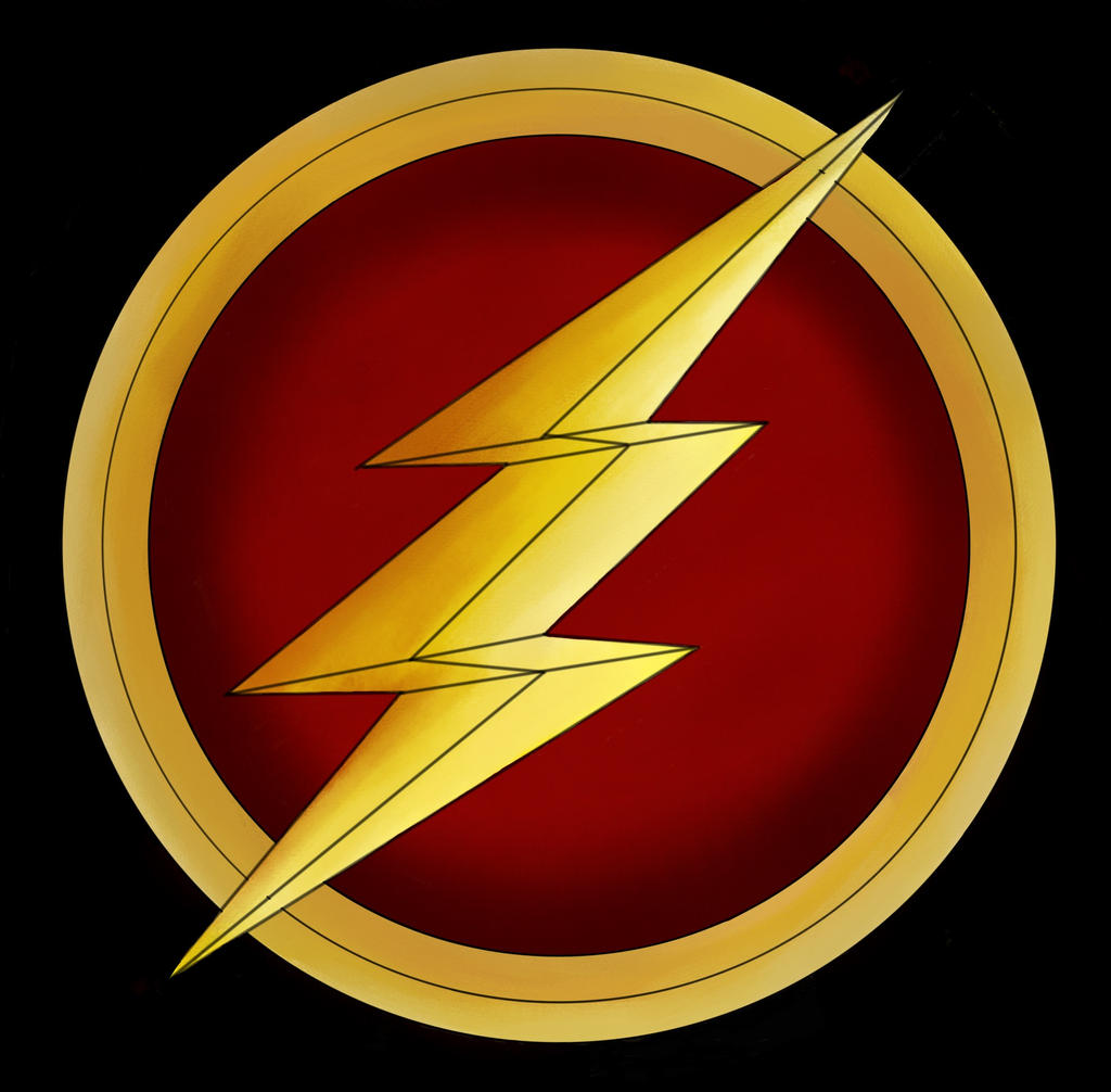 The Flash Symbol Logo