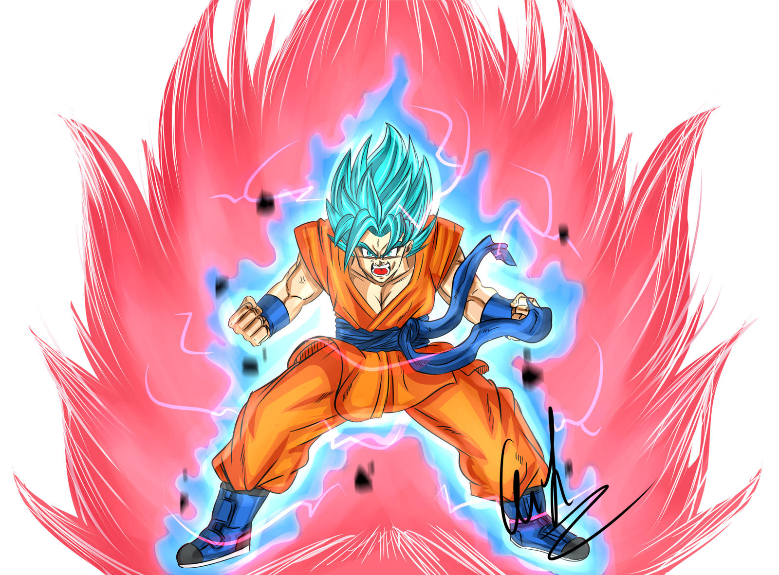 Goku Super Saiyan Blue Kaioken X 10 | Hot Sex Picture
