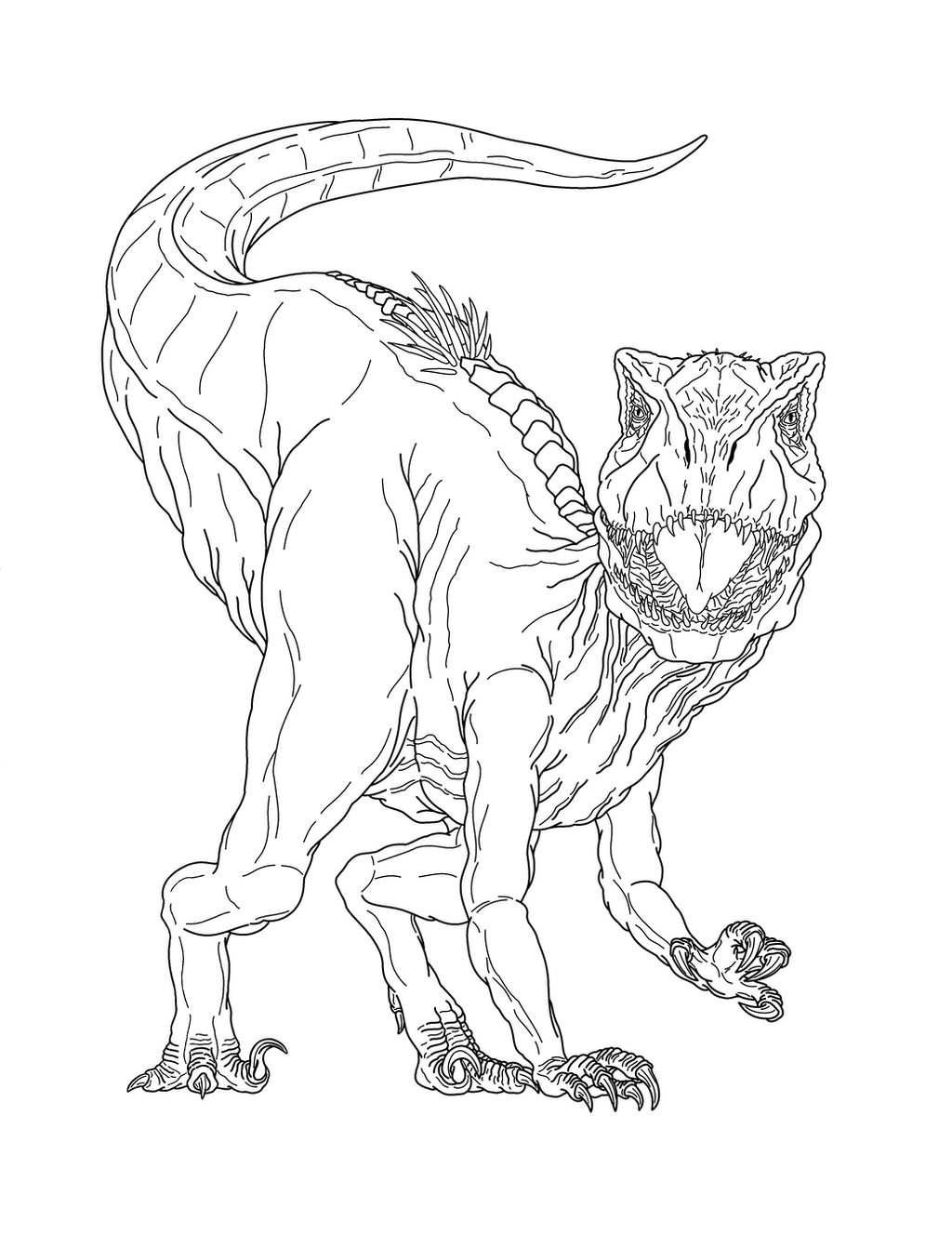 Skyyler in Indoraptor form by opulencesky on DeviantArt