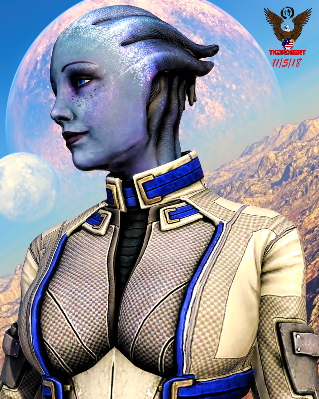 Mass Effect: Liara by tkdrobert