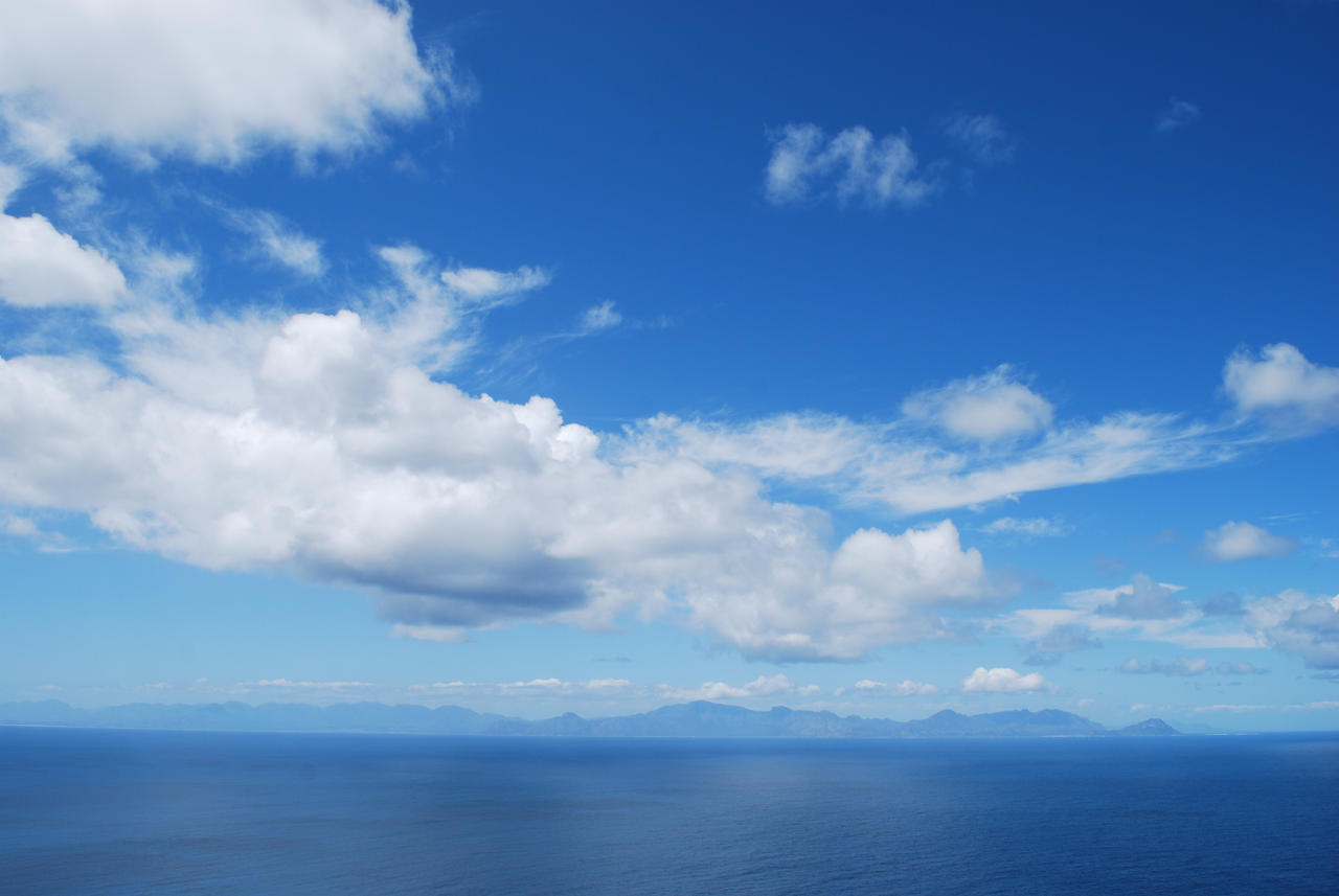 Blue Sky with Clouds by CompassLogicStock on DeviantArt