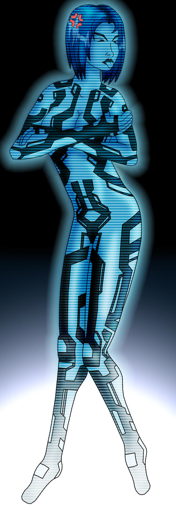 Halo - Cortana by Diamond4444 on DeviantArt