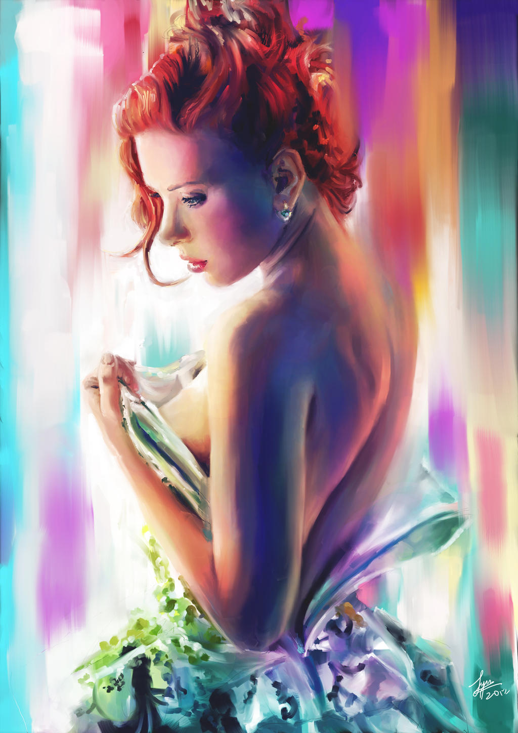 Scarlett Johansson By Zlynn On Deviantart 