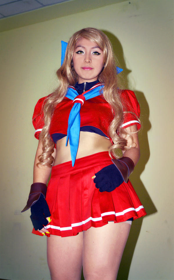 street cosplay Karin fighter