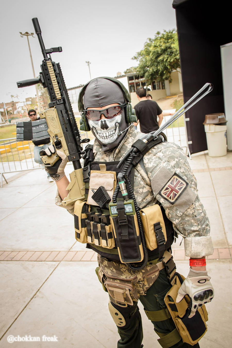 video game call of duty ghost costume