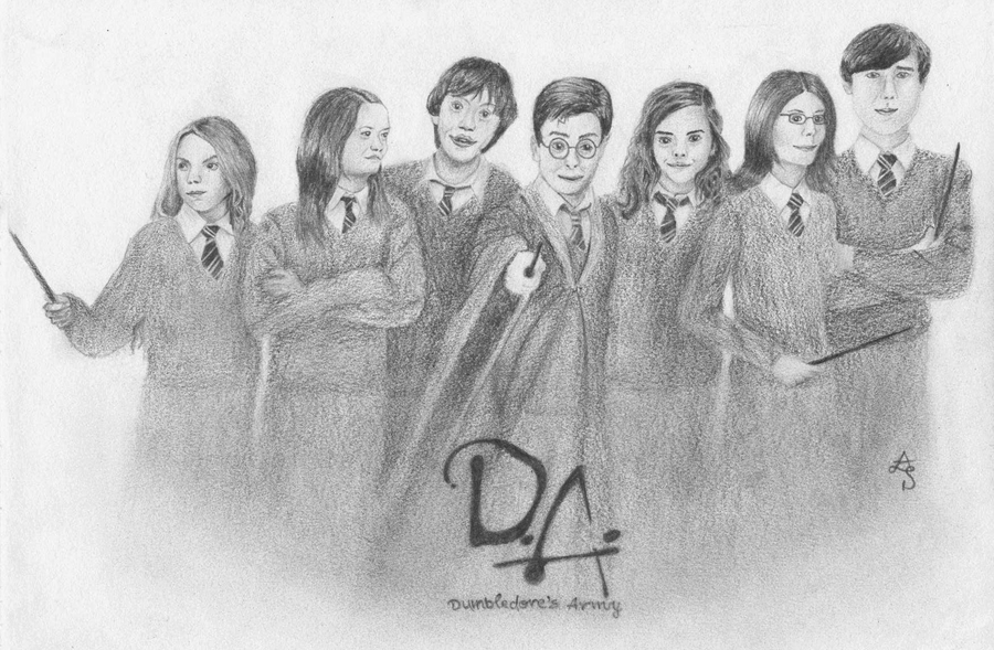 harry potter coloring pages dumbledores army - photo #23