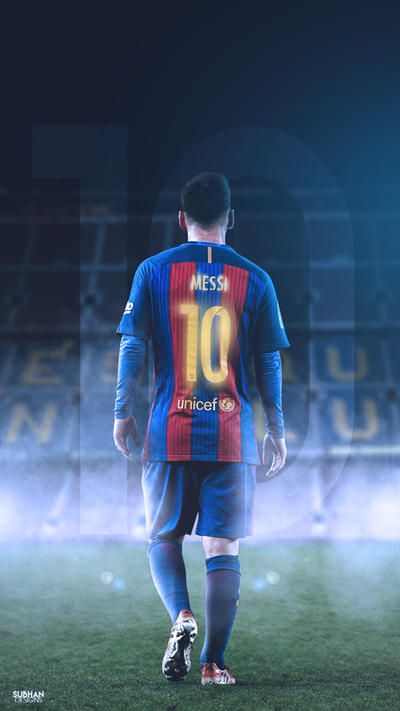 Messi 2017 Lock Screen Wallpaper