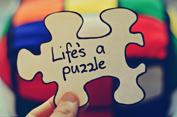 life's a puzzle. by Shutter-Shooter