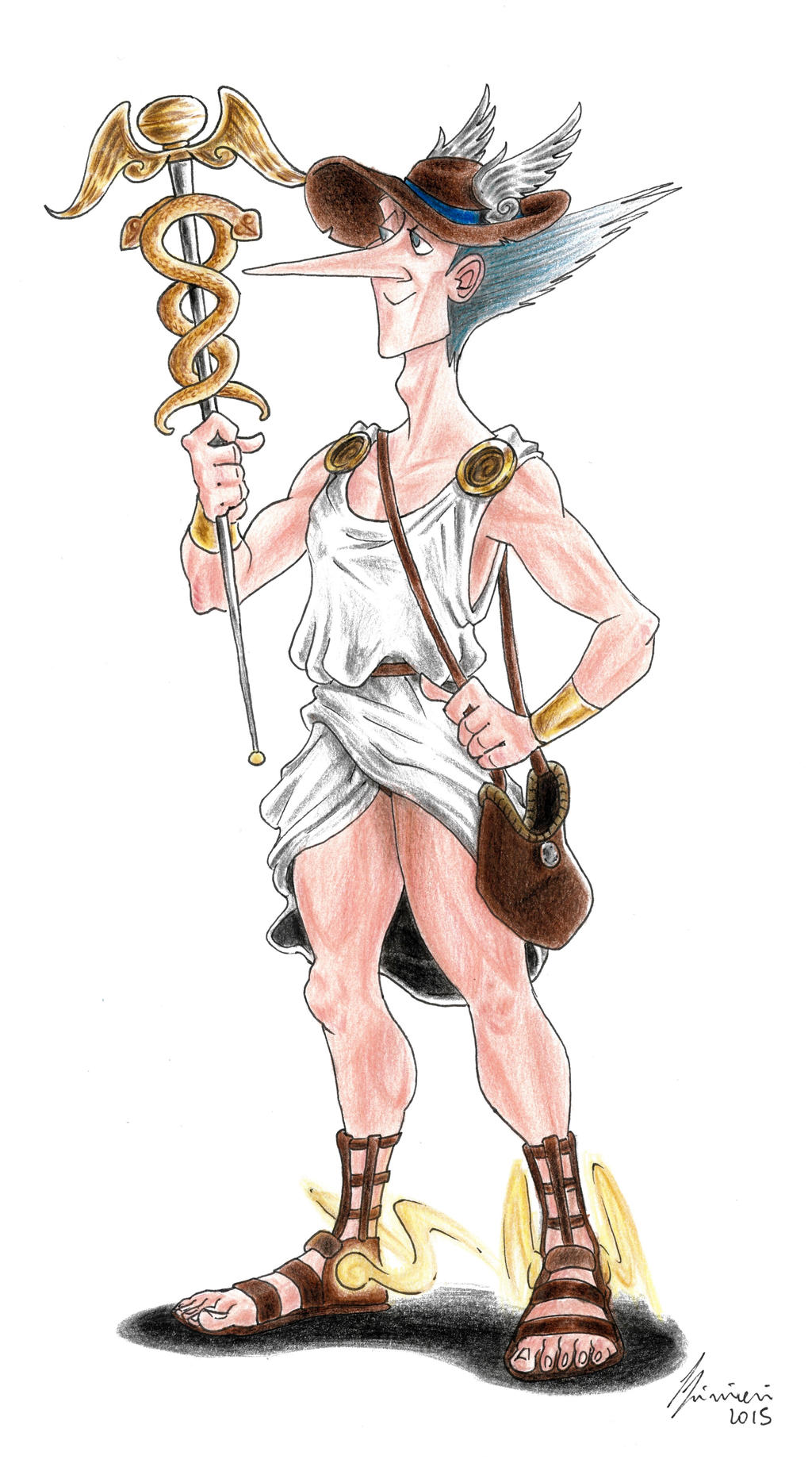 Hermes - Gods of Olympus by LorenzoLivrieri on DeviantArt