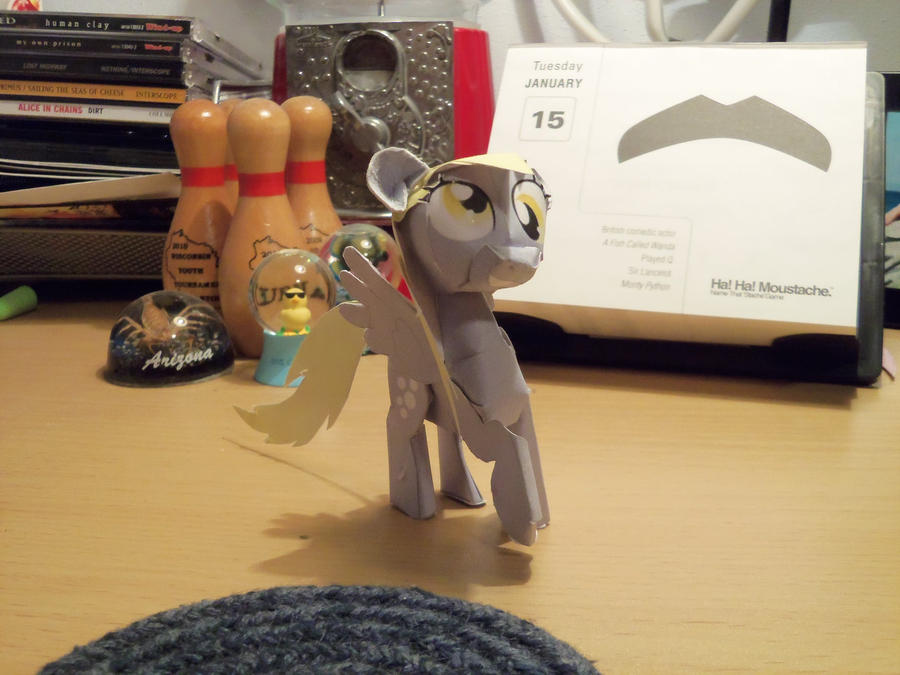 Finished Papercraft: Derpy Hooves by DRFloofnstache on DeviantArt How To Make Hooves Out Of Cardboard