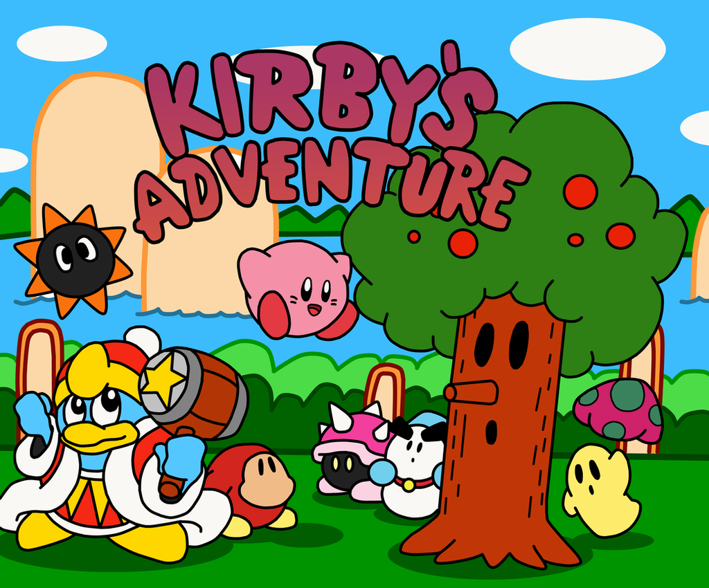 Resultado de imagen para Kirbyʼs Adventure nes