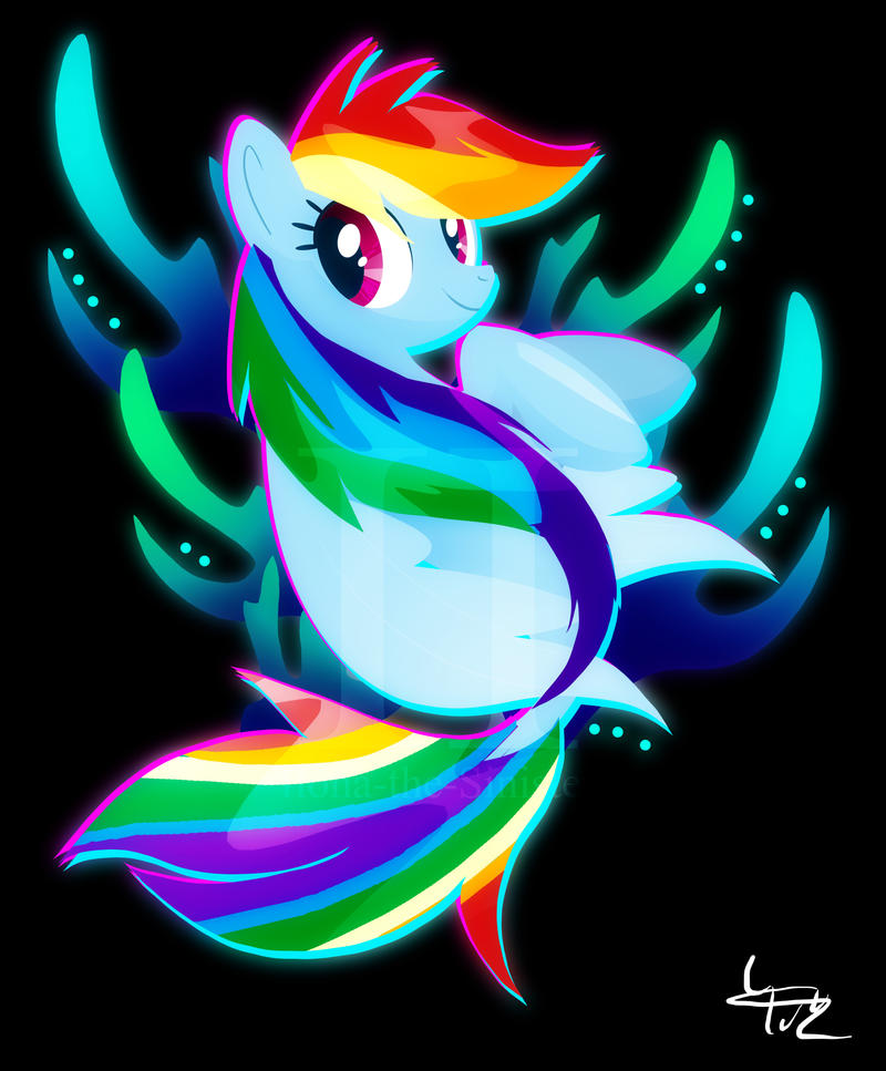 Seapony Rainbow Dash by II-Art on DeviantArt