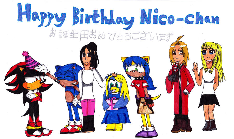 Happy birthday Nicochan by Phoenix-girl-197 on DeviantArt