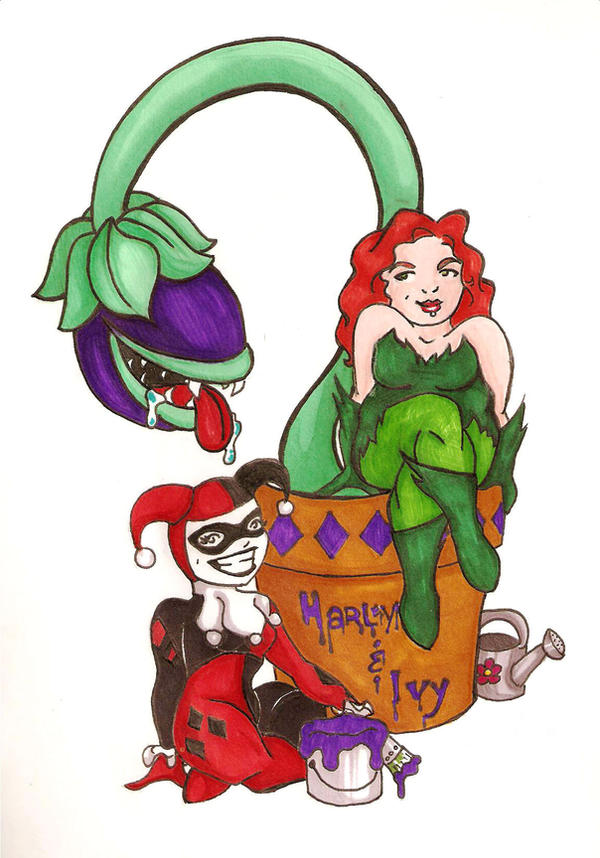 Harley and Ivy by BrowncoatFiction on DeviantArt