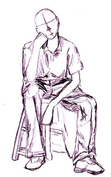 Sitting Refernce ~ Poses Reference Drawing Drawings Base Pose Cartoon ...
