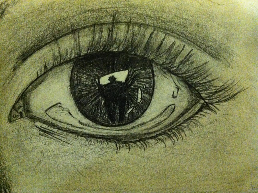 There's Something in My Eye by xXGirlieSkullXx on DeviantArt