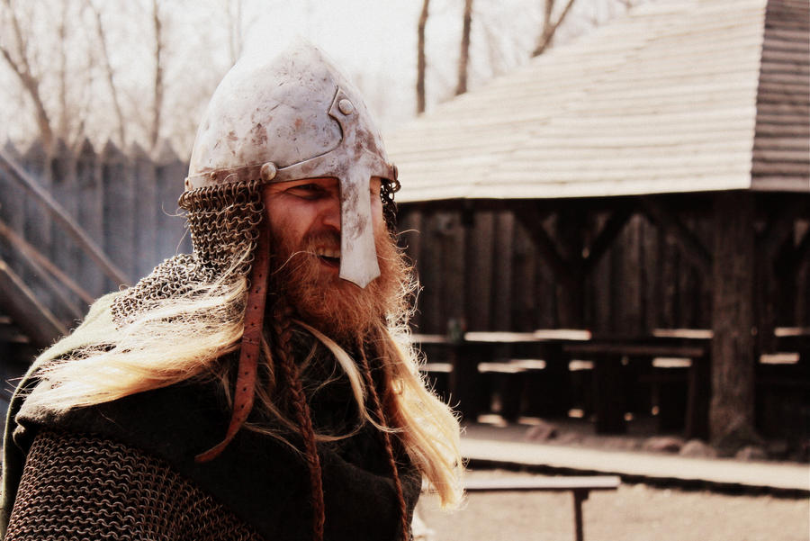 Image of true Viking helmet