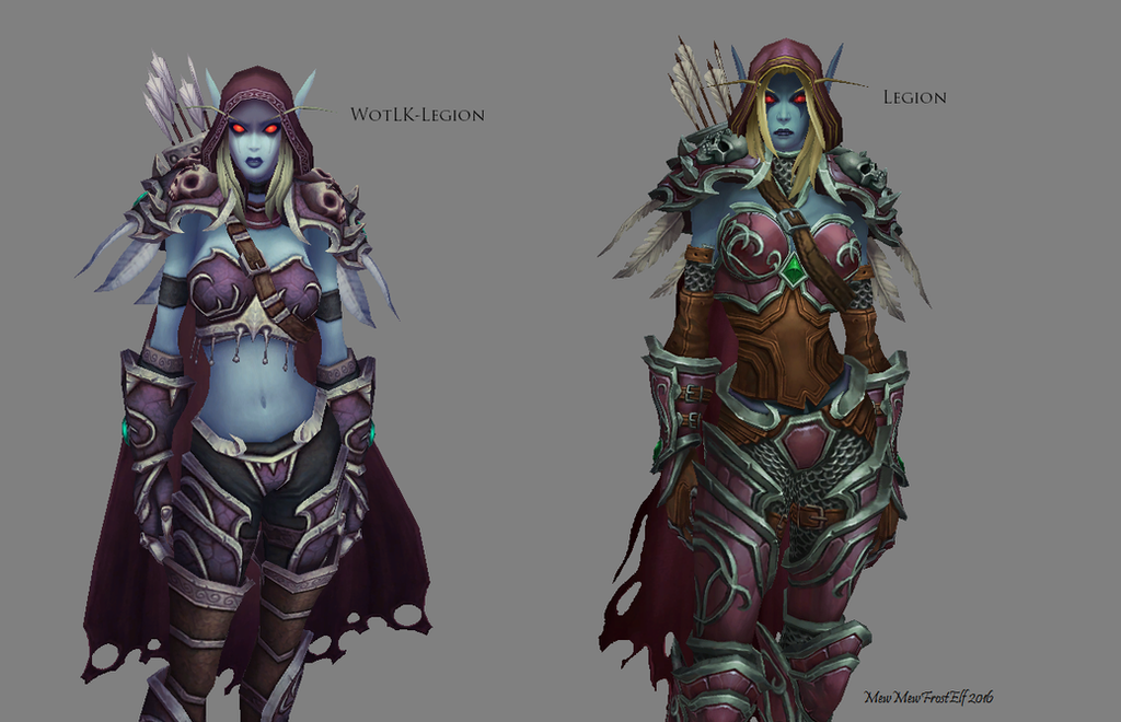 sylvanas_model_comparsion_by_mewmewfrost