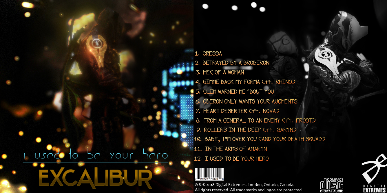 I Used To Be Your Hero (front and back cover, TIF) by ArmorMatrix
