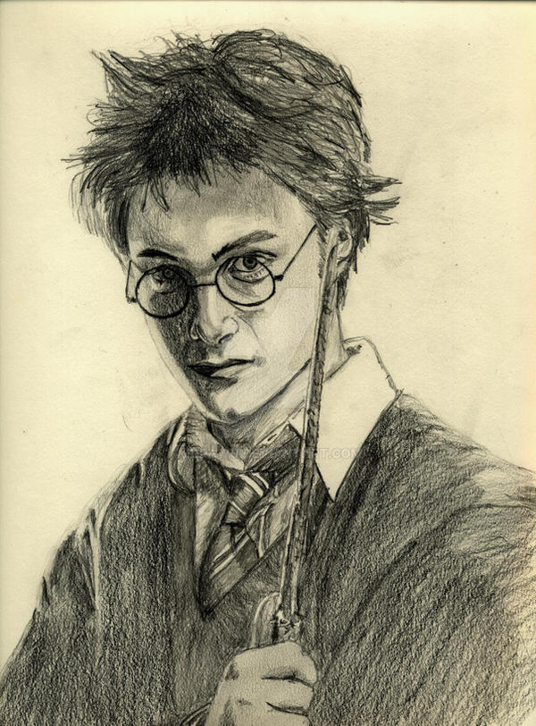 Harry Potter Drawing by iDrawU on DeviantArt