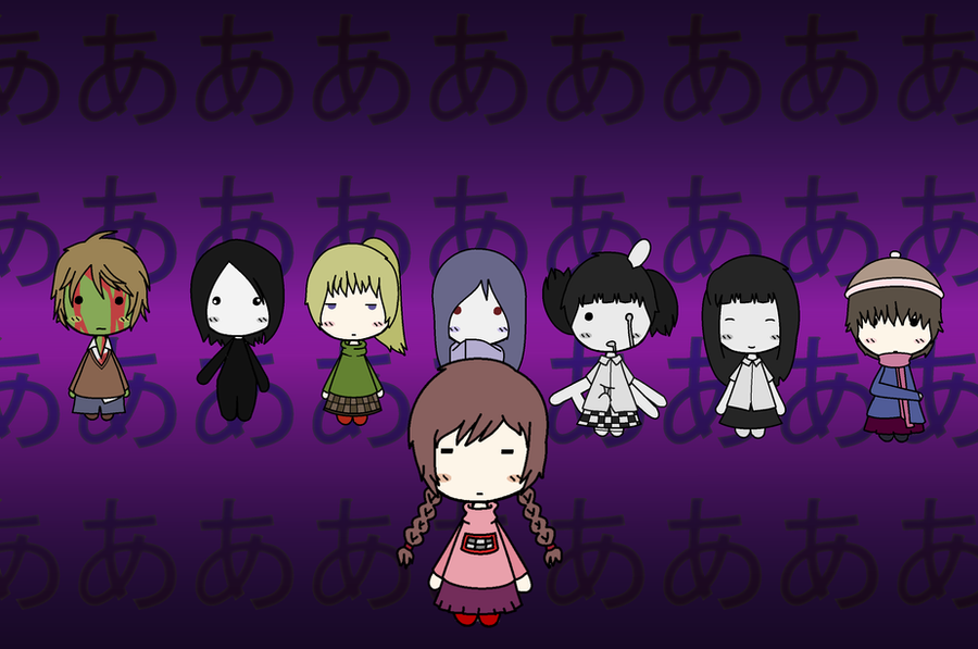 Yume Nikki Characters by Miserable-in-Orange on DeviantArt