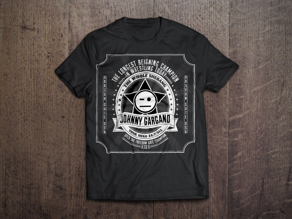 Johnny Gargano DGUSA T-Shirt by RicGrayDesign on DeviantArt
