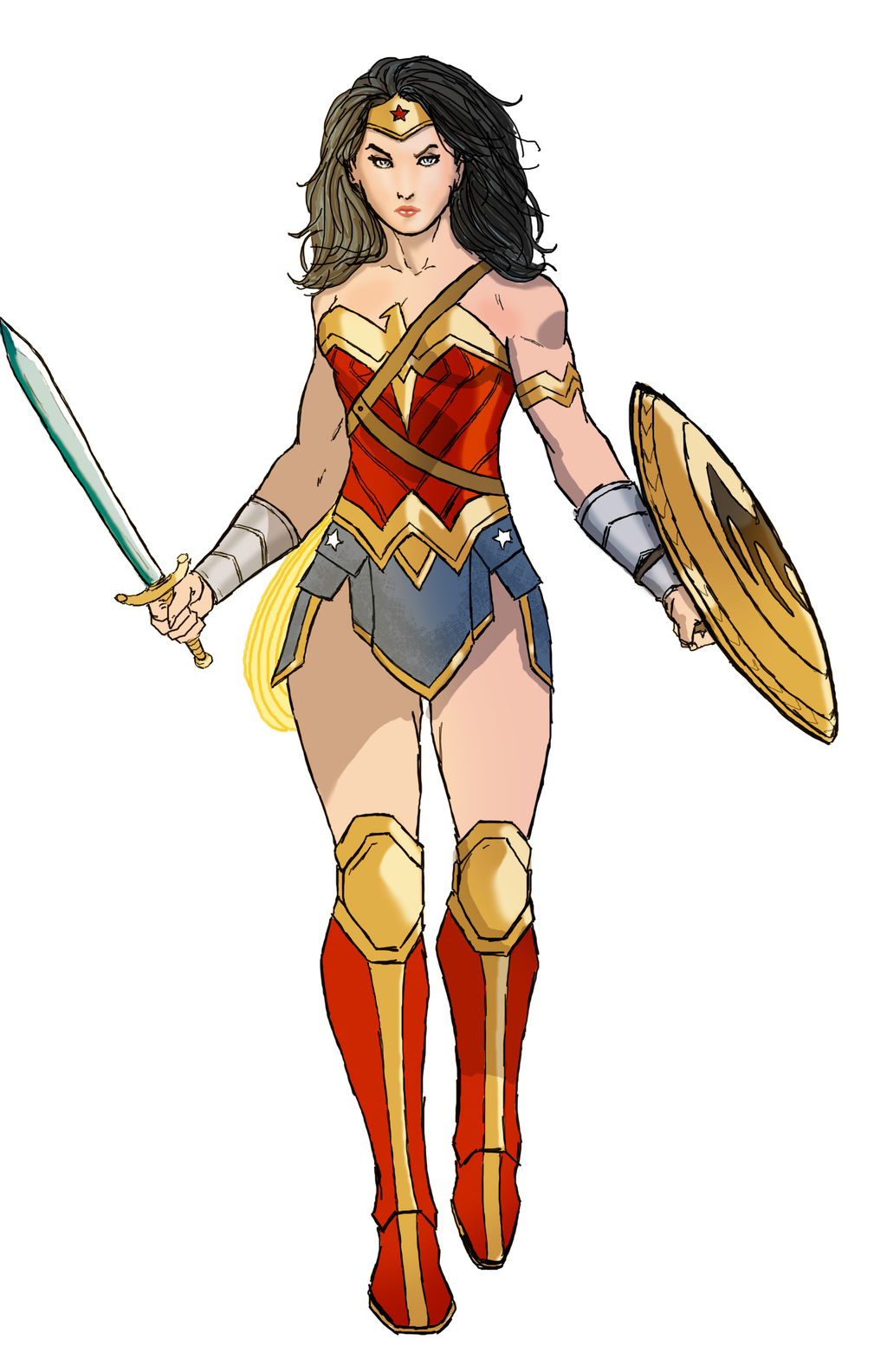 Request Wonder Woman sprites (hi-res) Wonder_woman_by_spriteman1000-daffl0b