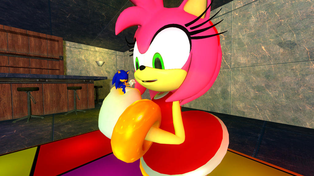 Amy Rose Played With Dr Eggman Shrink Ray Gmod By