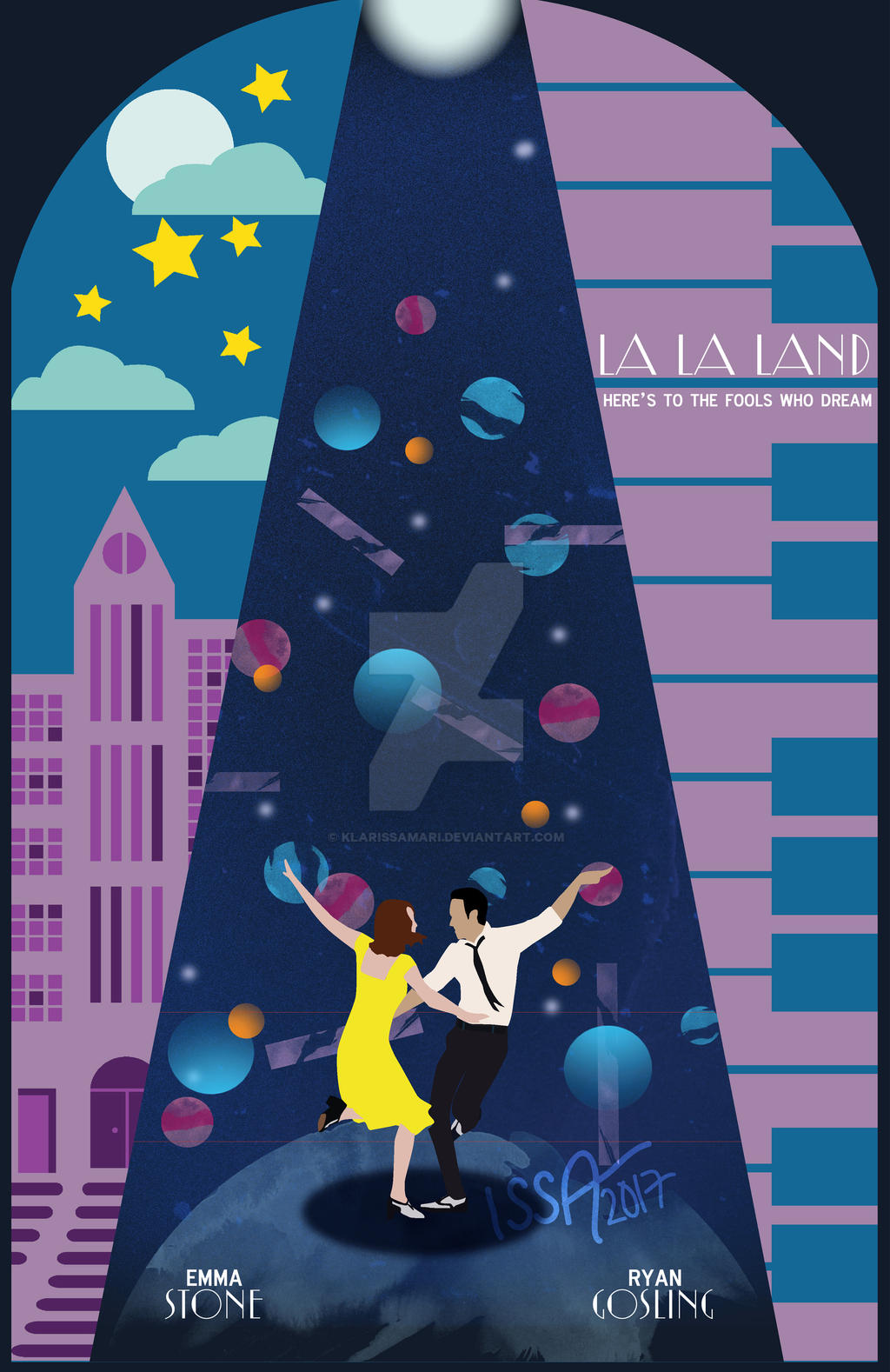 La La Land Movie Poster Art by klarissamari on DeviantArt
