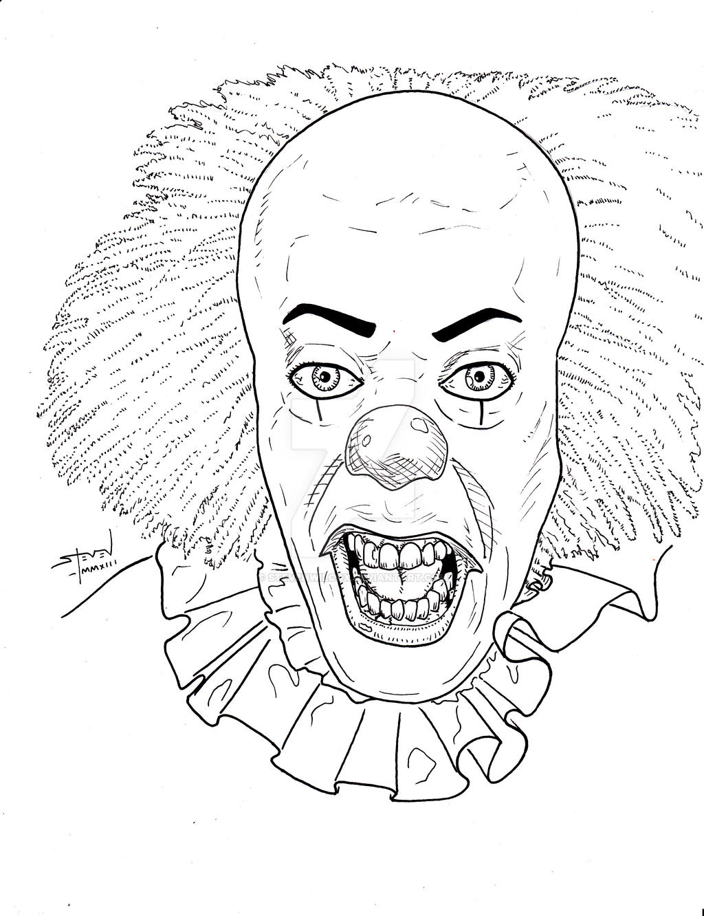 Pennywise the Clown by StevenWilcox on DeviantArt