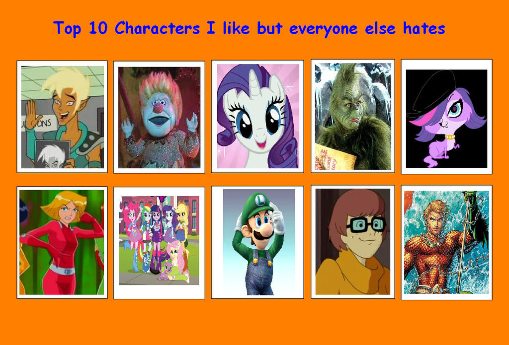 10 Characters I like but Everyone else Hates 04 by SithVampireMaster27 ...