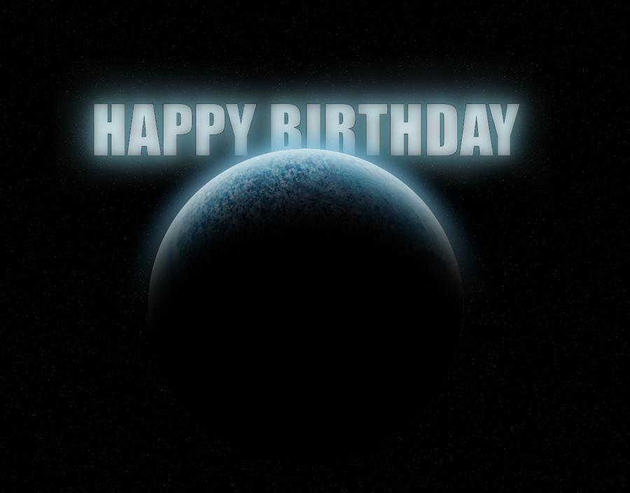 Space Birthday Card by coldsummerdays on DeviantArt